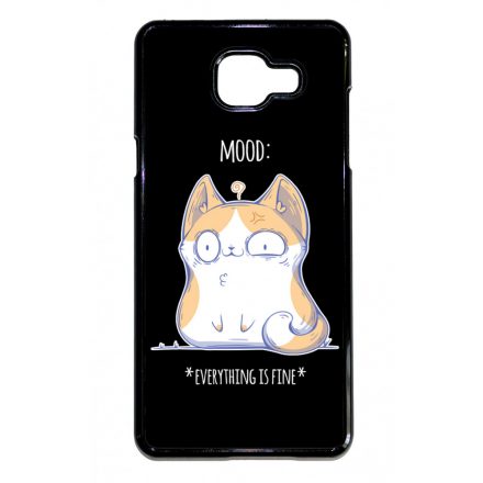 Cat Mood cicas macskas this is fine Samsung Galaxy A5 (2016) tok