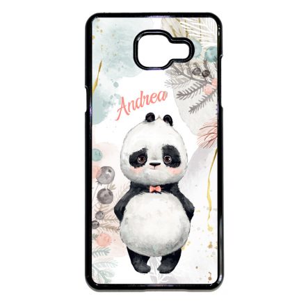 Édes kis Panda - Téli mintás Samsung Galaxy A5 2016 tok