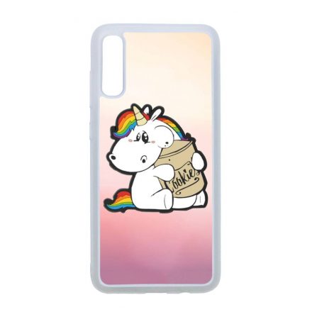 unicorn unikornis fantasy csajos Samsung Galaxy A70 átlátszó tok