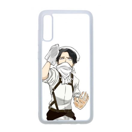 Levi Ackerman - Attack on Titan Samsung Galaxy A70 átlátszó tok