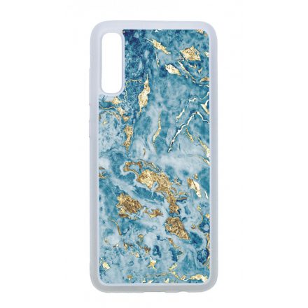 Blue Gold marvanyos marvany mintas Samsung Galaxy A70 tok