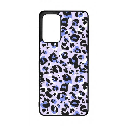 Purple Leopard Wild Beauty Animal Fashion Csajos Allat mintas Samsung Galaxy A72 tok