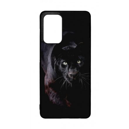 Black Panther Fekete Parduc Wild Beauty Animal Fashion Csajos Allat mintas Samsung Galaxy A72 tok