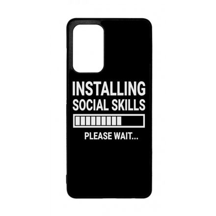 Installing social skills Antisocial Antiszocialis Meno Trendi Samsung Galaxy A72 tok