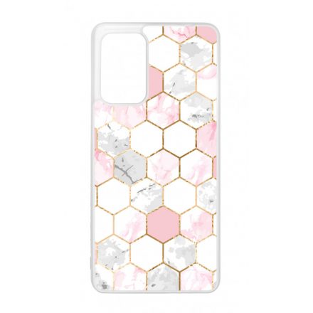 Geometric Rose Gold marvanyos marvany mintas Samsung Galaxy A72 tok