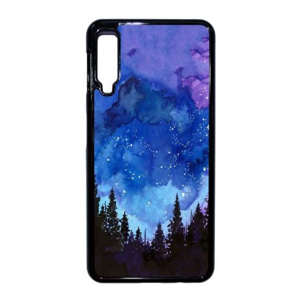 téli karácsonyi art Samsung Galaxy A7 (2018) tok