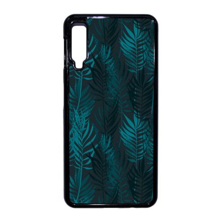 Dark Tropical - Nyári trópusi mintás Samsung Galaxy A7 (2018) tok