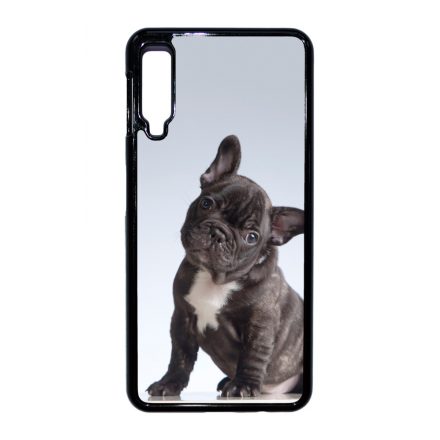 Tündéri Francia bulldog Samsung Galaxy A7 (2018) tok