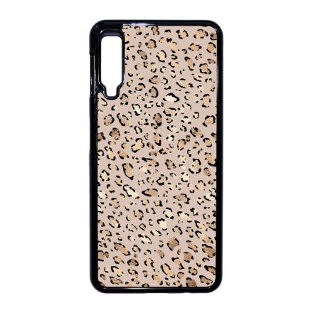 Rose Gold Leopard Wild Beauty Csajos Samsung Galaxy A7 (2018) tok