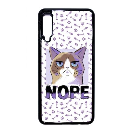 NOPE Cat Antisocial Samsung Galaxy A7 (2018) tok