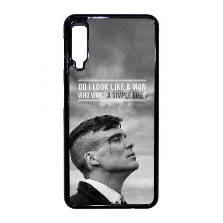 Tommy Shelby simple life idezet peaky blinders Samsung Galaxy A7 (2018) tok