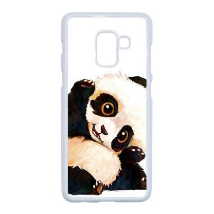 panda pandás Samsung Galaxy A8 (2018) tok