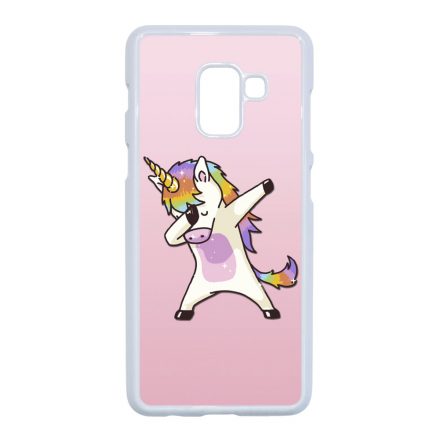 unicorn unikornis fantasy csajos Samsung Galaxy A8 (2018) tok