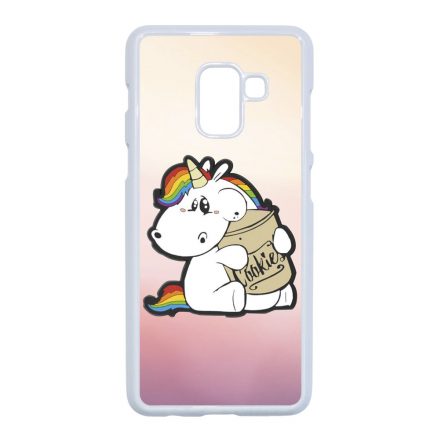 unicorn unikornis fantasy csajos Samsung Galaxy A8 (2018) tok