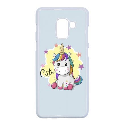 unicorn unikornis fantasy csajos Samsung Galaxy A8 (2018) tok