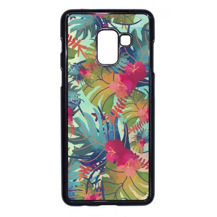 Tropical Beauty - Nyári trópusi mintás Samsung Galaxy A8 (2018) tok