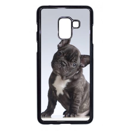 Tündéri Francia bulldog Samsung Galaxy A8 (2018) tok