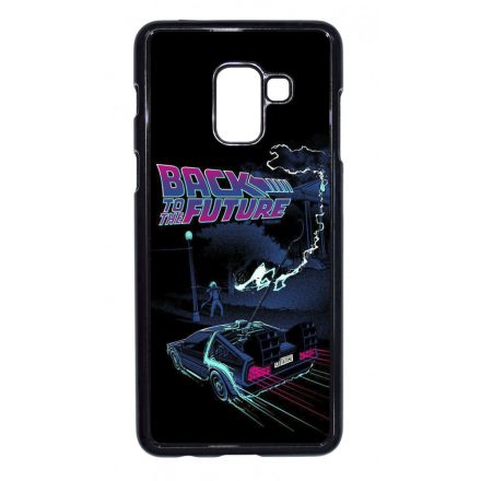 Back to the Future ART - vissza a jövőbe Samsung Galaxy A8 (2018) tok