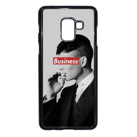 Thomas Shelby - Business - Birmingham bandája Samsung Galaxy A8 (2018) tok