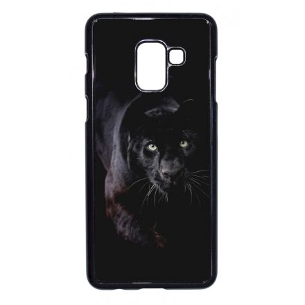 Black Panther Fekete Parduc Wild Beauty Csajos Samsung Galaxy A8 (2018) tok