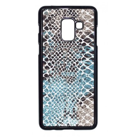 Blue Snake Kigyobor Wild Beauty Animal Fashion Csajos Allat mintas Samsung Galaxy A8 (2018) tok