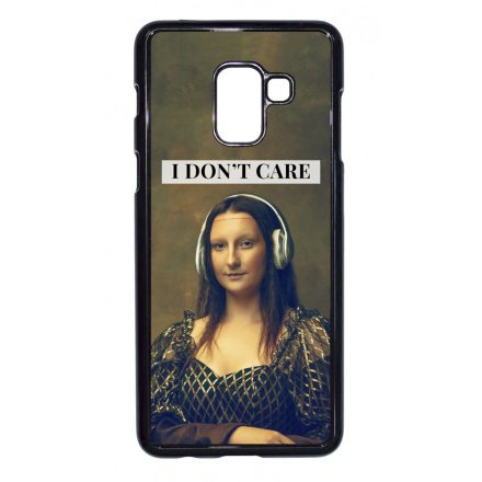 I dont Care Nem erdekel School Anti social too cool for school Samsung Galaxy A8 (2018) tok