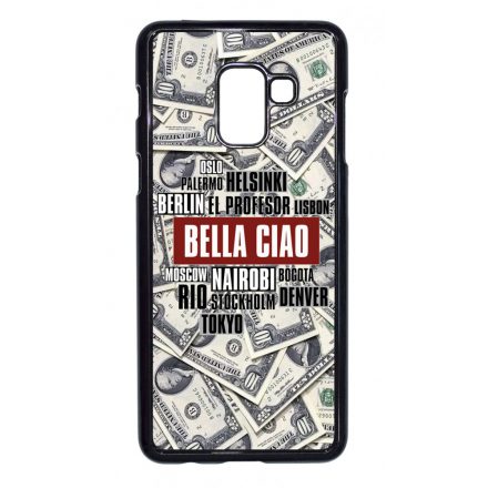 Bella Ciao MONEY nagypenzrablas netflix lacasadepapel Samsung Galaxy A8 (2018) tok