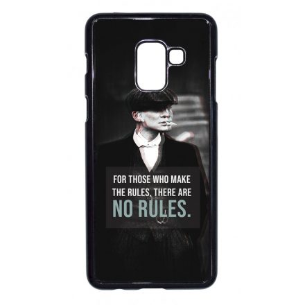 Tommy Shelby No rules idezet peaky blinders Samsung Galaxy A8 (2018) tok