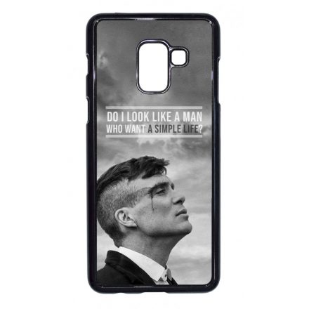 Tommy Shelby simple life idezet peaky blinders Samsung Galaxy A8 (2018) tok