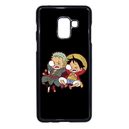 Luffy and Zoro Sleep - One Piece Samsung Galaxy A8 (2018) tok