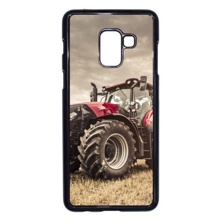 Piros Traktor  Samsung Galaxy A8 (2018) tok