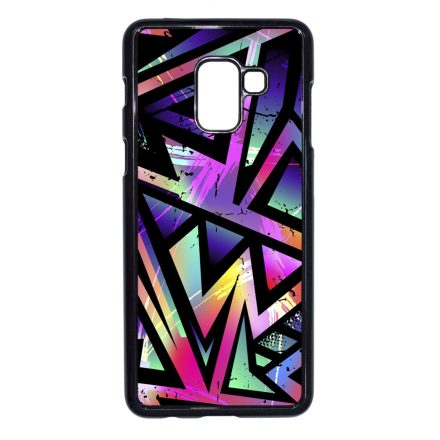 Colorful Graffiti Samsung Galaxy A8 (2018) tok