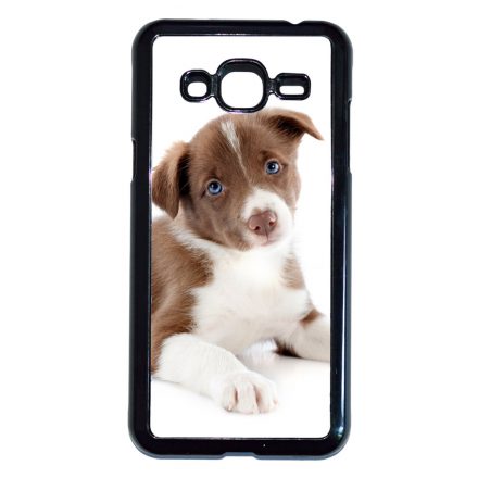 Édes Border Collie kölyök kutyus Samsung Galaxy J3 2015-2016 tok