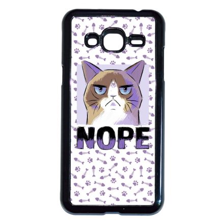 NOPE Cat Antisocial Samsung Galaxy J3 2015-2016 tok