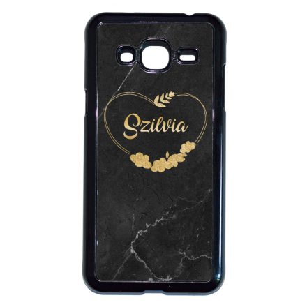 marble marvany mintas Heart szivecskes Samsung Galaxy J3 2015-2016 tok