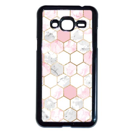 Geometric Rose Gold marvanyos marvany mintas Samsung Galaxy J3 2015-2016 tok