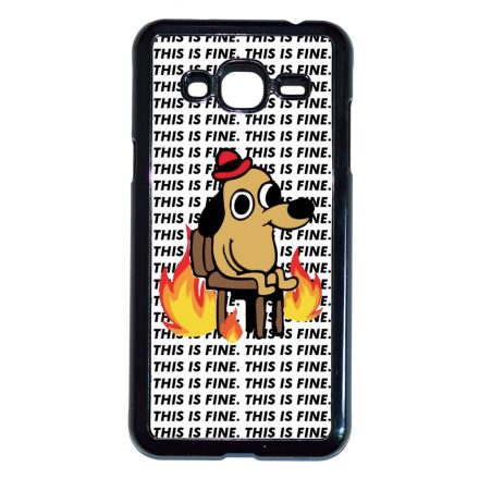 This is fine DOG kutyas meme Samsung Galaxy J3 2015-2016 tok