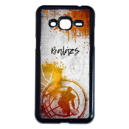 Kerd a Neveddel Grunge Kosarlabda Samsung Galaxy J3 2015-2016 tok