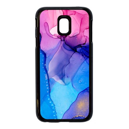 Blue Pink Gradient Ink kek rozsaszin marvanyos Samsung Galaxy J5 (2017) tok