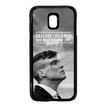 Tommy Shelby simple life idezet peaky blinders Samsung Galaxy J5 (2017) tok