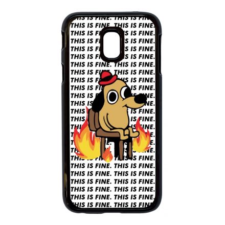 This is fine DOG kutyas meme Samsung Galaxy J5 (2017) tok