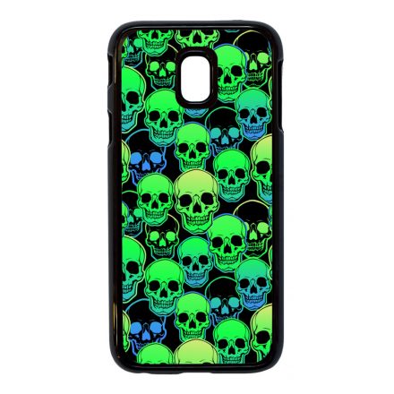 Green Skulls - Halloween Samsung Galaxy J5 (2017) tok