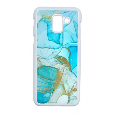 Ocean Blue Gold marvanyos marvany mintas Samsung Galaxy J6 (2018) tok