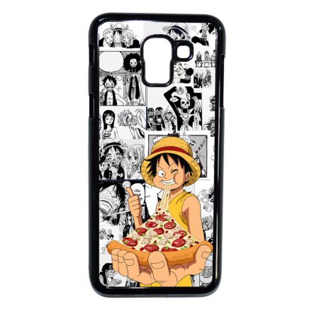 Monkey D Luffy Pizza - One Piece Samsung Galaxy J6 2018 tok