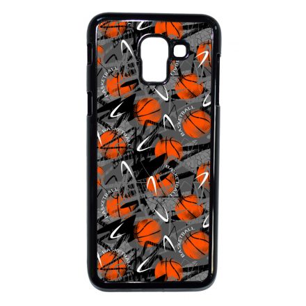 Grunge Basketball Kosarlabda mintas Samsung Galaxy J6 2018 tok