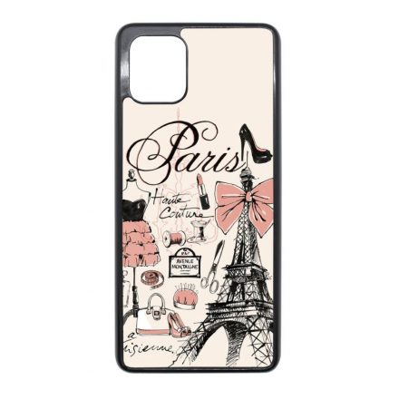 paris párizs eiffel torony tornyos Samsung Galaxy Note 10 Lite fekete tok