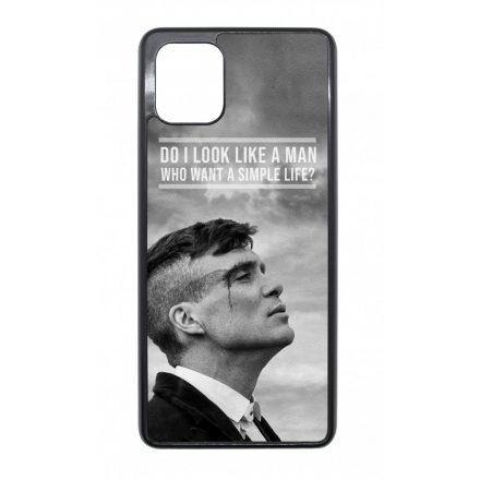 Tommy Shelby simple life idezet peaky blinders Samsung Galaxy Note 10 Lite tok