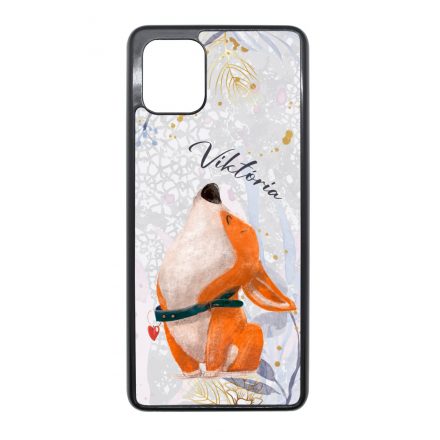 Cuki corgi kutyus - Téli mintás Samsung Galaxy Note 10 Lite tok