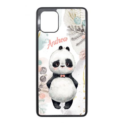 Édes kis Panda - Téli mintás Samsung Galaxy Note 10 Lite tok