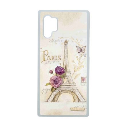 vintage párizs párizsi eiffel torony tornyos Samsung Galaxy Note 10 Plus átlátszó tok